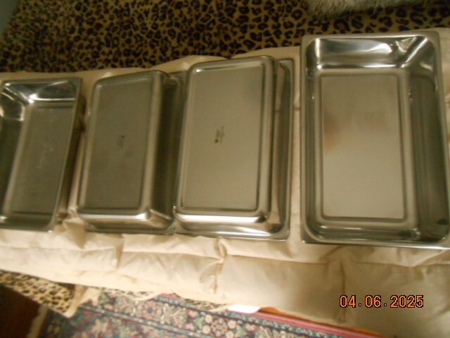 SKLAR 4 BAKING INSTRUMENT TRAY 12 INCH 18/8 STAINLESS NEW LAB DENTAL