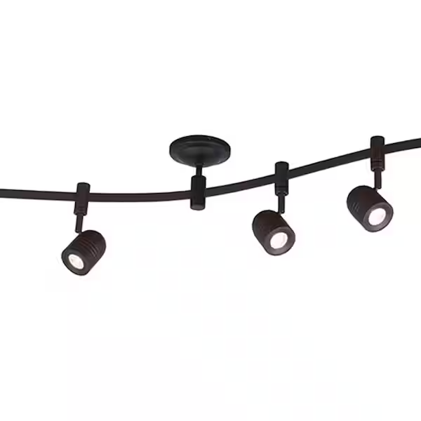 Cresswell BM126701 8 ft. 6Light Oil Rubbed Bronze LED Flex Track