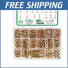 Complete 775PCS Grade 8.8 Bolts and Nuts Set for Automotive & DIY Projects