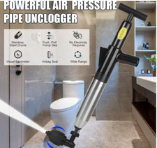 POMPA PISTOLA STURA LAVANDINO WC WATER ARIA COMPRESSA SCARICO