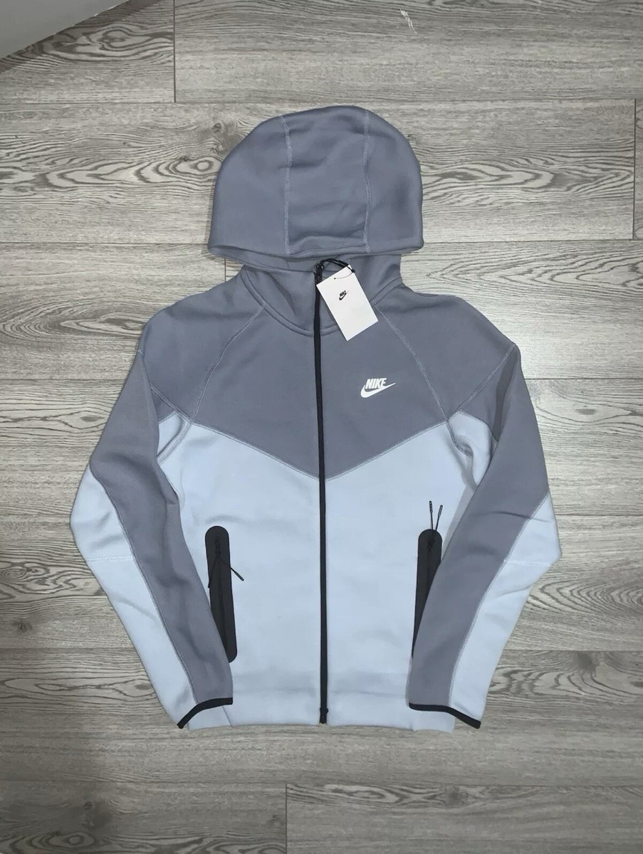 Nike Sportswear Tech Fleece Windrunner Men's Hoodie Blue Size XS