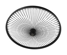 OG Lowrider Classic 29" Steel Front Black Wheel 144 Spoke 14g Black