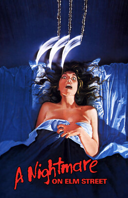 AA0081 A Nightmare on Elm Street By Wes Craven 1984 Vintage Movie Poster 11x17