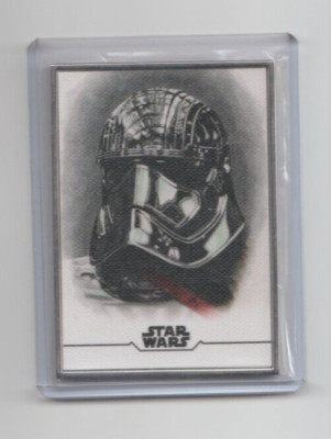 Topps Star Wars Stellar Signatures Reproduction Art Card Louise Draper 90/100