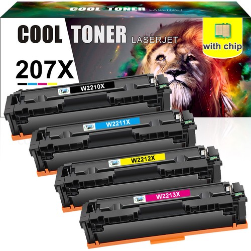 Toner für HP 207X W2210X LaserJet Pro MFP M283FDW M283FDN M282NW Mit / Kein Chip - Afbeelding 19 van 24