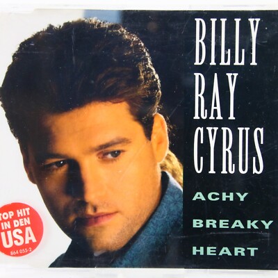 Music Musik MAXI CD Billy Ray Cyrus   Achy Breaky Heart Gut