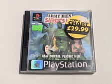ebay® Auktion 356333471087 | Army Men Sarge's Heroes PS1 Spiel mit Handbuch sehr guter Zustand Thumbnail of ebay® auction 356333471087 | Army Men Sarge's Heroes PS1 Spiel mit Handbuch sehr guter Zustand