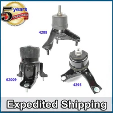 Transmission Engine Motor Mount Set 3PCS M1081 For 2009-2015 Toyota Venza 2.7L