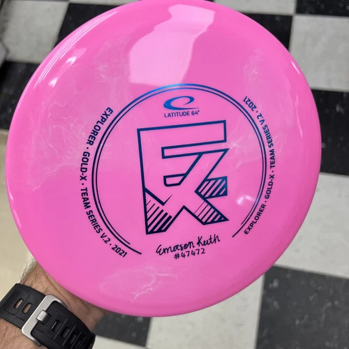 Swirly Latitude 64 Emerson Keith 2021 Gold X Explorer 176g