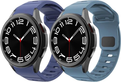 2 Pack Rugged No Gap Band for Samsung Galaxy Watch 6 5 4 40/44mm Classic 42/43mm - Picture 48 of 61