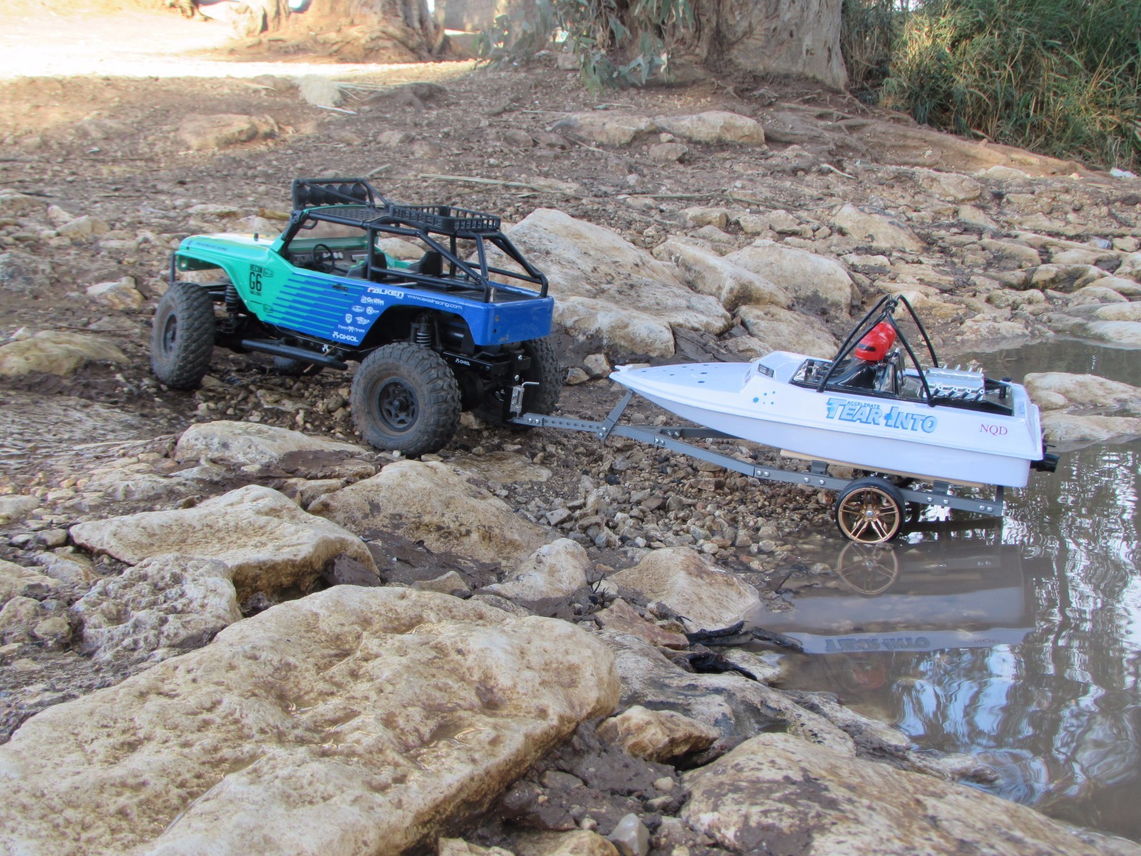 Radio Control Boat Trailer frame KIT NO WHEELS NO AXLE for rc boat nqd