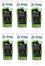 St. Ives, 6 PACK, Green Tea  Bamboo Scrub, Blackhead Clearing, 6 oz 170 g 