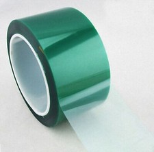 55mm x 100ft Green PET Tape High Temperature Heat Resistant