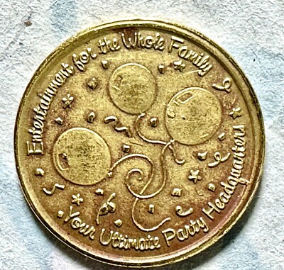 Namco Amusement Entertainment Arcade Token Coin Ultimate Party