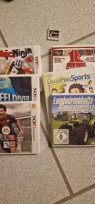 Verschiedene Nintendo 3DS Spiele