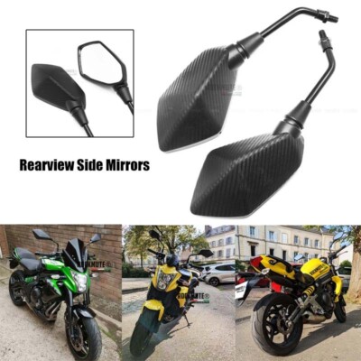 RearSide Rearview Mirrors For KAWASAKI KLR650 KLX230 / SM KLX300 / SM