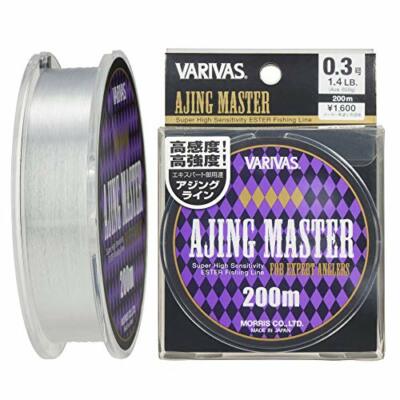 VARIVAS Ajing Master Ester Line 200m #0.3 1.4lb From Japan