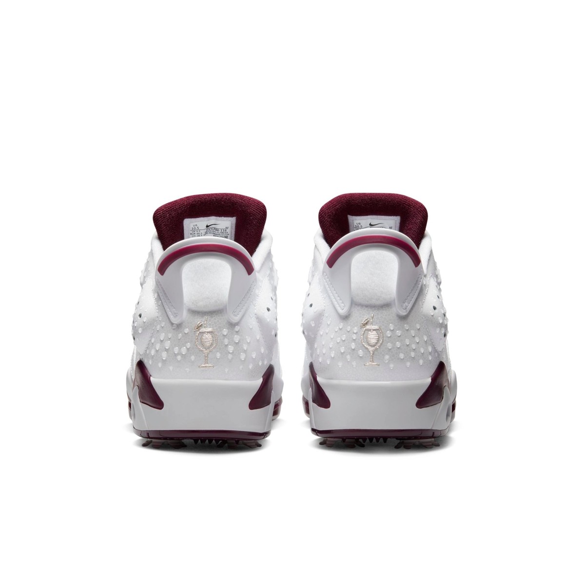 DV6796-116] Mens Air Jordan RETRO 6 LOW GOLF NRG 'BORDEAUX' | eBay