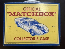 1966 Vintage Matchbox Collectors Case With A Lot Of 13 Cars ,