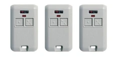 HEDDOLF M220 Comp Gate/Garage 2-Button Remote Multicode 300MHz 10 Switch 3-PACK