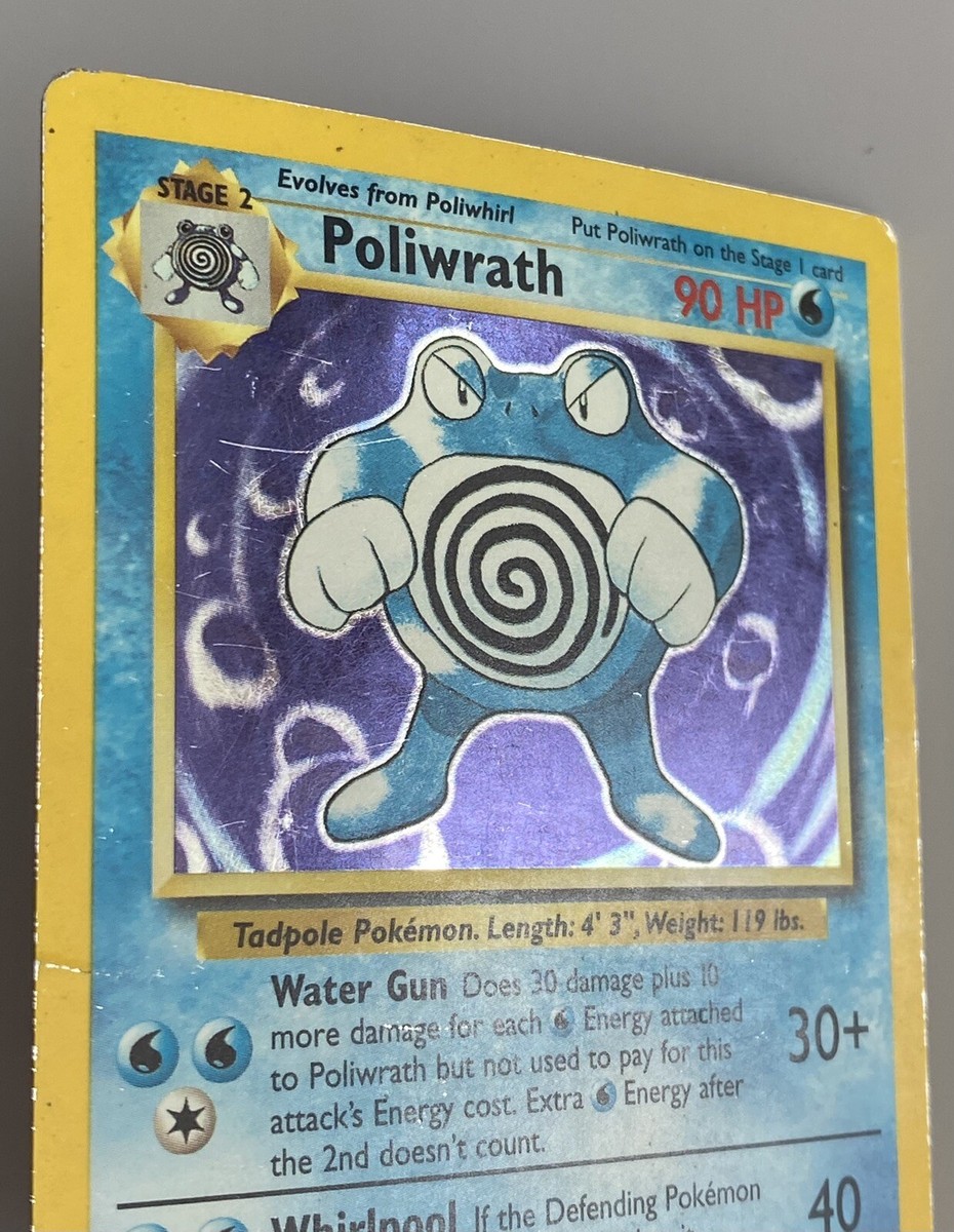 Pokemon Card Poliwrath 13/102 Holo | eBay
