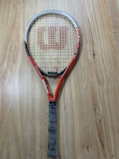 Wilson Impact Power Bridge Tennis Racket Titanium cushionp Volcanic Frame Tech