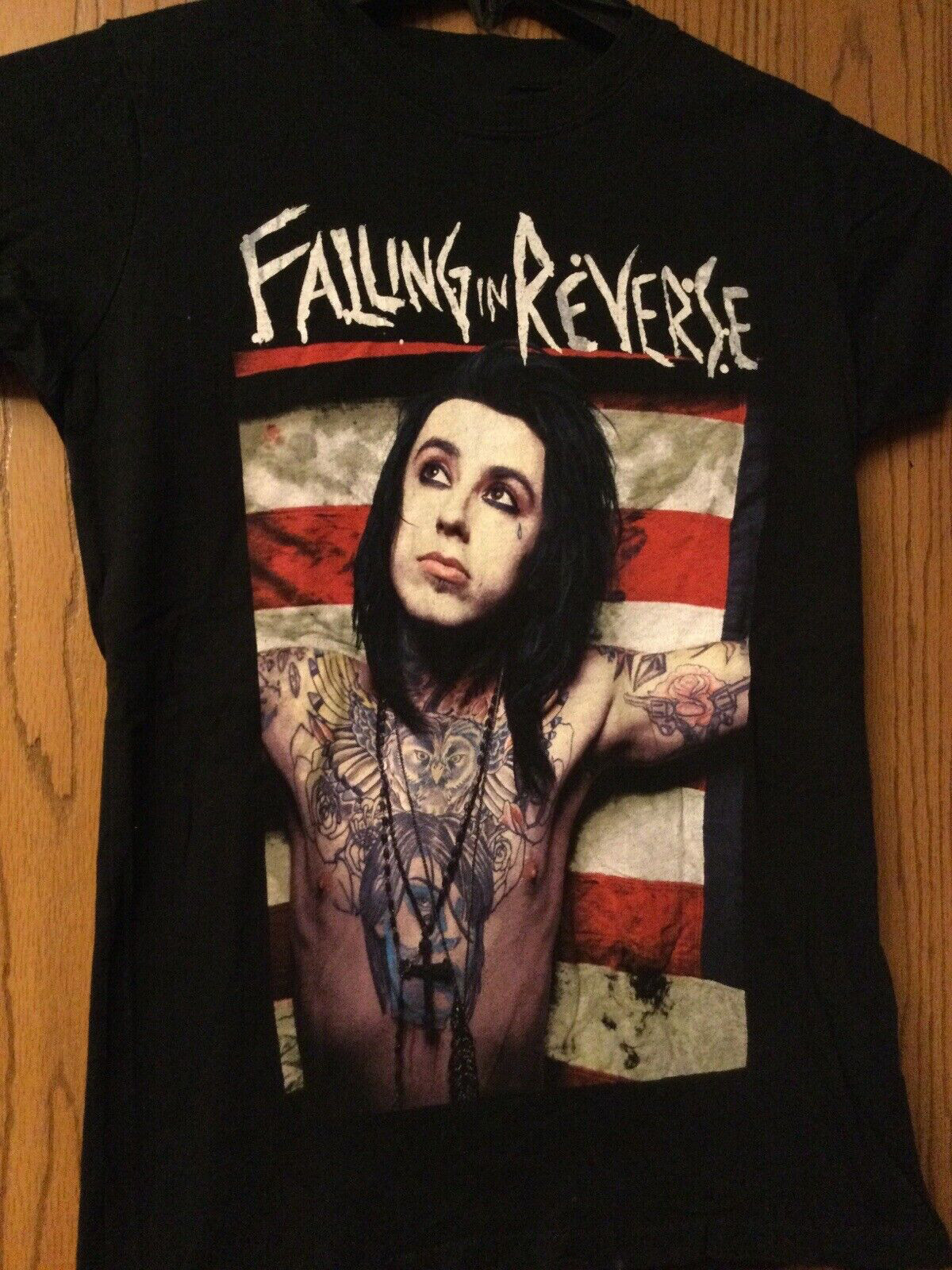 New Falling In Reverse - Black Unisex Short Sleeve Black Shirt