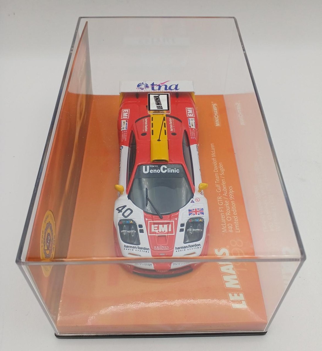 ミニカー MINICHAMPS McLaren F1 GTR 1998 LE MANS Minichamps McLaren F1 GTR Longtail 1998 24h LeMans #40 EMI