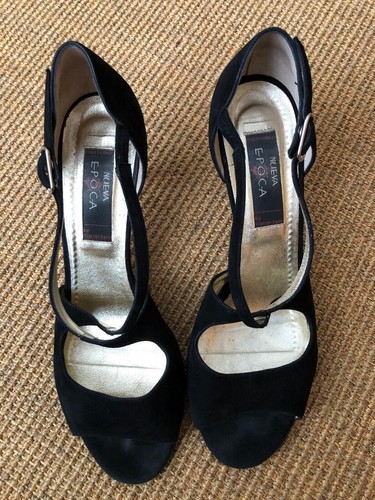 Tangoschuhe Tanzschuhe Nueva Epoca Gr. 8 (fällt kleiner aus) "Joy 6" schwarz - Bild 7 von 15