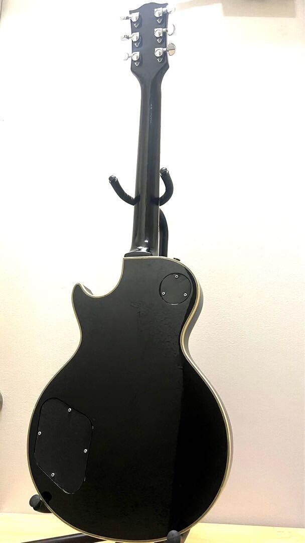 Burny Les Paul Custom Mod Black Electric Guitar Used Product Burny Les Paul Custom Mod Black Electric Guitar Used Product