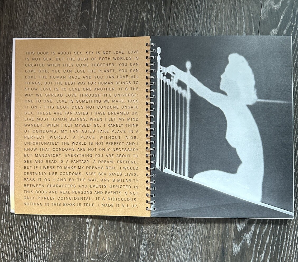 MADONNA Sex Book (Complete Original CD & Mylar) Special