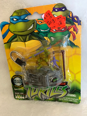New 2003 Teenage Mutant Ninja Turtles TMNT Donatello Really Works