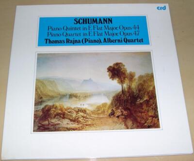 THOMAS RAJNA, ALBERNI QUARTET - Schumann Piano Quintet in E Flat Major (LP) NM