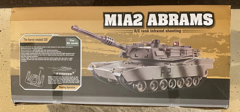 BestChoiceProducts 1/14 scale M1A2 Abrams RC Tank with Infrared Shooting - Image 4 of 4