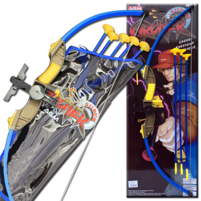 KINDER AGM LASER INFRAROT TOXOPHILIE SUPER BOGENSCHIESSEN ARMBRUST PFEIL SPORT SET SPIELZEUG
