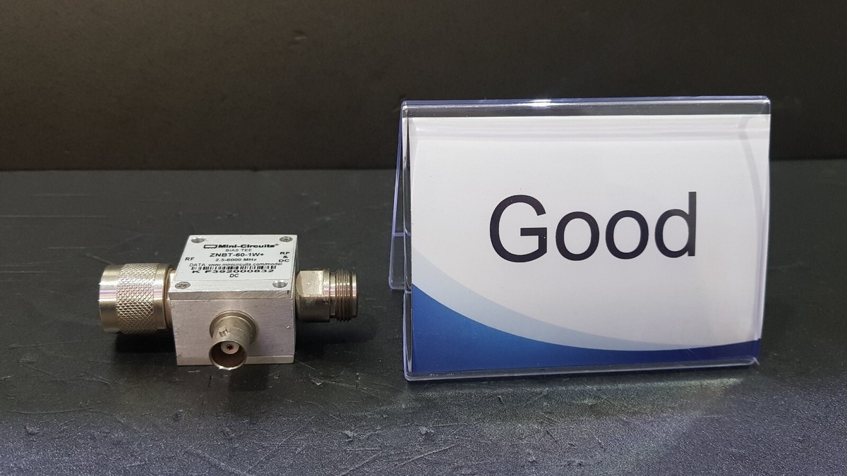 Mini-Circuits ZNBT-60-1W+: 2.5-6000MHz Bias Tee (0832) | eBay