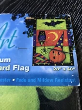Flag, Breeze Art Flag, 28" x 40" Machine Washable, "Night Owl" Brand New