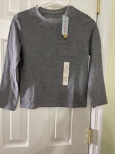 cat and jack boys nwt Long Sleeve Shirt size S 6/7 