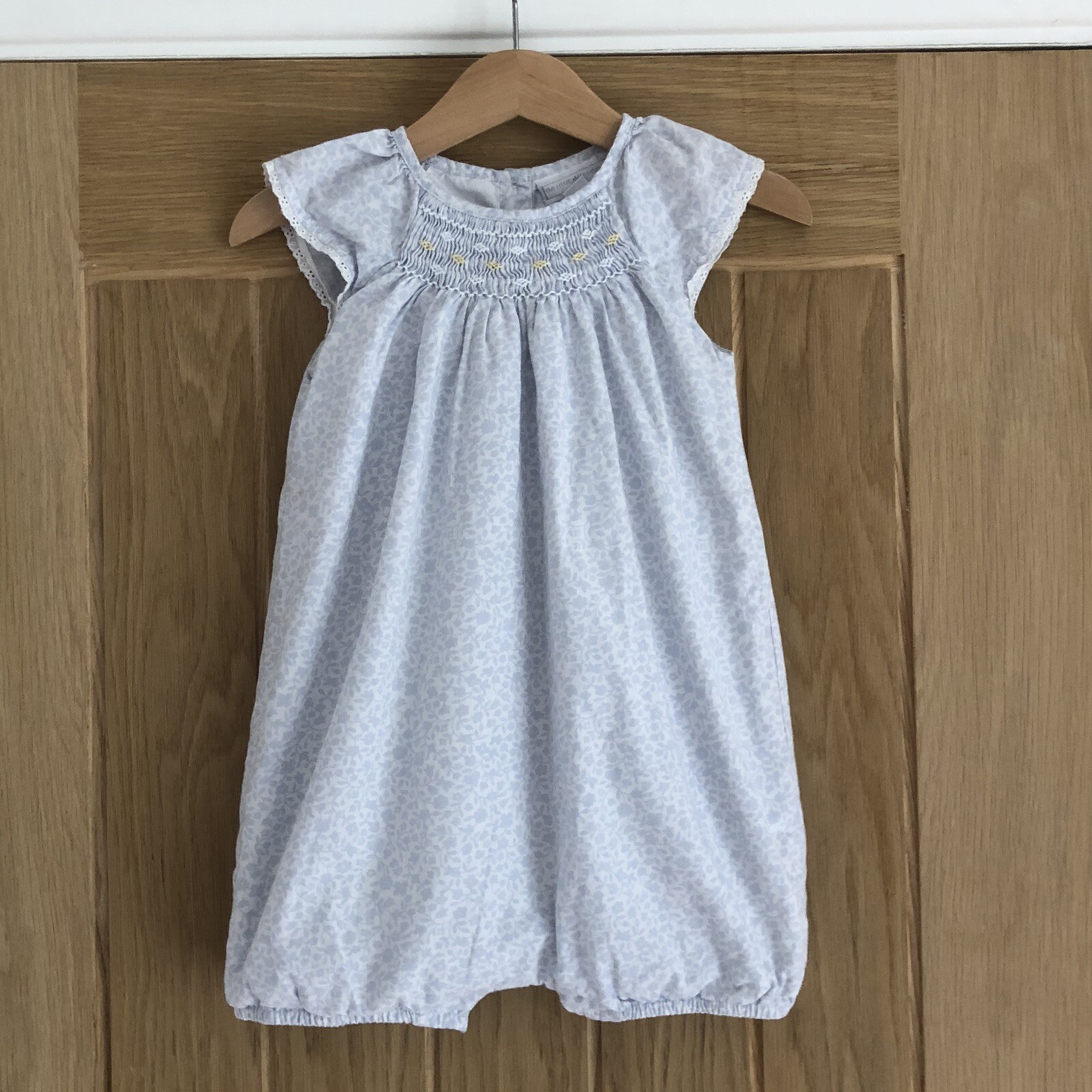 white company baby romper