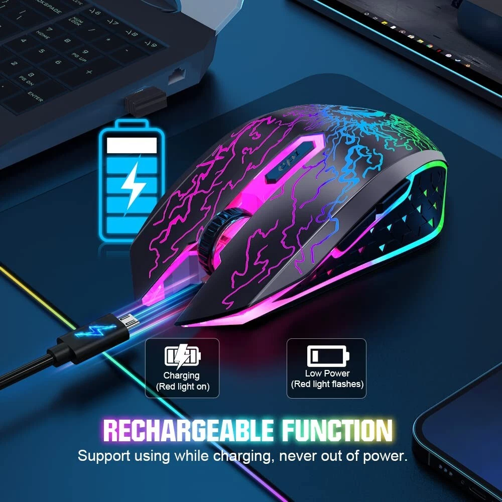 VersionTech Gaming Mouse - Thumbnail 5