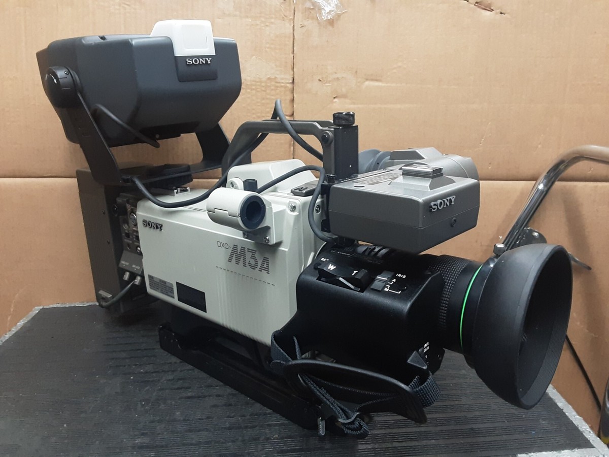 Sony DXC-M3A Saticon 3 Tubes Video Camera 100 hr | eBay