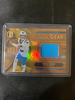2024 Panini Gold Standard - Gold Gear #GG-BYG Bryce Young /299 (MEM)
