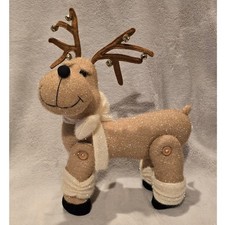 ADORABLE Vintage 2001 13" Berkley Standing Reindeer