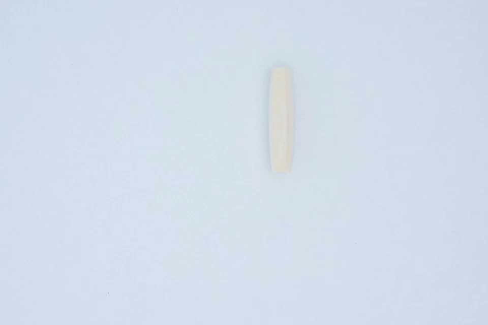 1" Color Natural Hueso de Búfalo Tubo de Pelo Cuentas para Chocker Joyería - Pack de 100 Foto 2 de 2