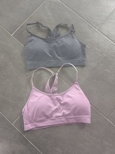 Bustiers Mädchen 2er Set lila grau ungetragen neu Geschenk Ernstings Yigga...