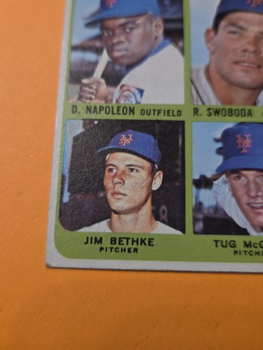 1965 Topps Set-Break #533 Mcgraw/Swoboda VGEX - Picture 8 of 10