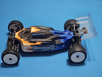 Tekno EB410 1/10 4WD Buggy Roller   Pro Driver Owned   Custom Body   Extras  ...