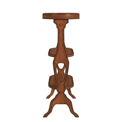 Hadley Wood Side Table - Olive Ash Brown - Picture 3 of 3