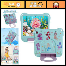 Cute Mermaid Tablet Case for Kids - Shockproof EVA Foam Cover with Stand  Handl