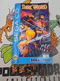 Dark Wizard (Sega CD) CIB W/Reg Card + Foam. Tested Working See Photos + Desc. 
